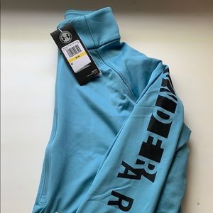 Brand New Turquoise Under Armour Quarterzip!!